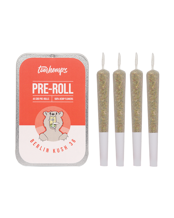 Berliner Kush 36 Pre-Roll 4er